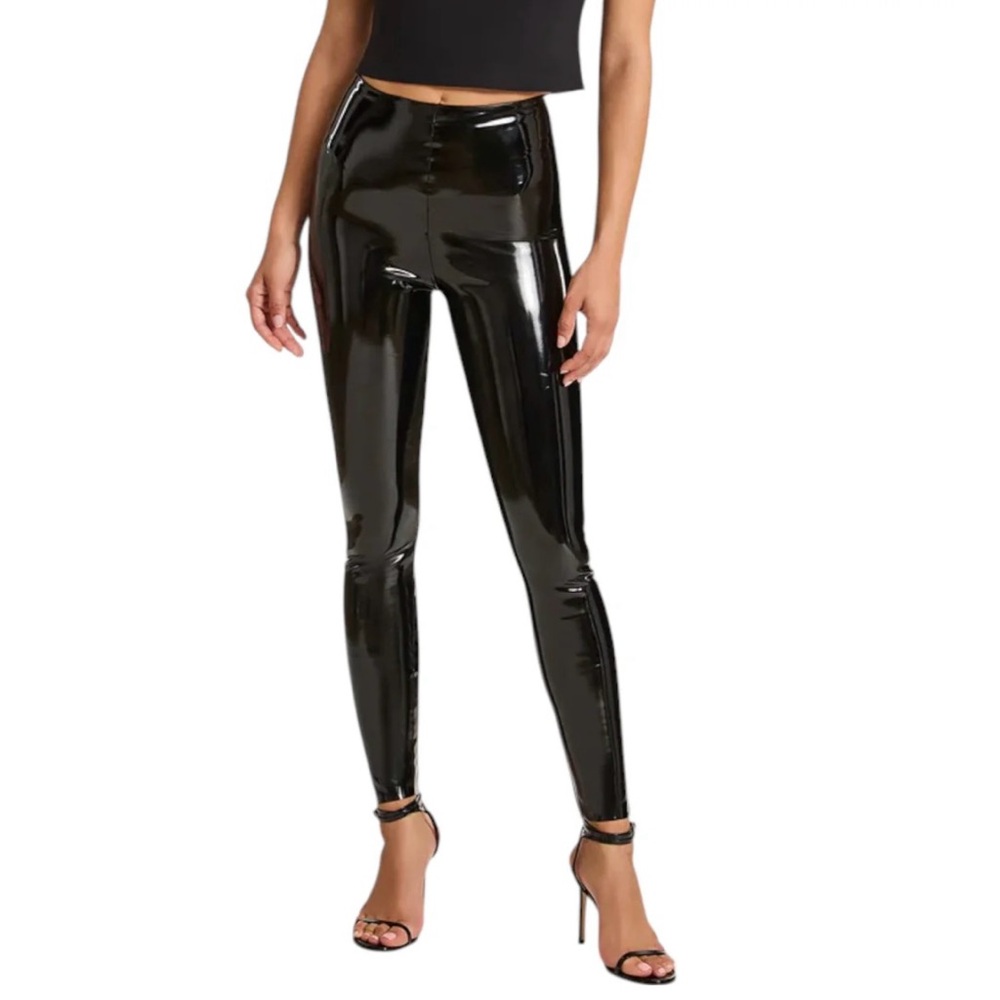 Commando - Black Patent Leggings